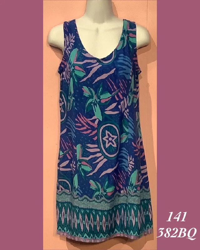 141 - 382BQ , Body dress with zipper back