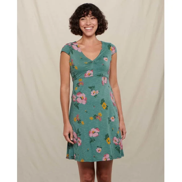 Silver Pine Floral Print