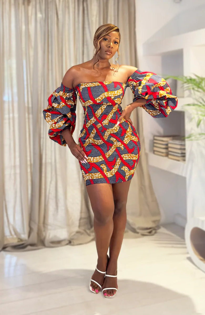 African Print Babu Dress | Traditional African Dress