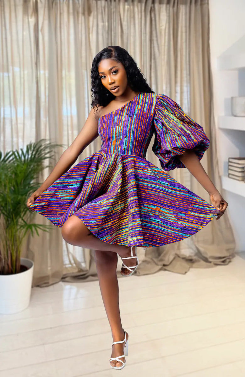 African Print Kiro Dress