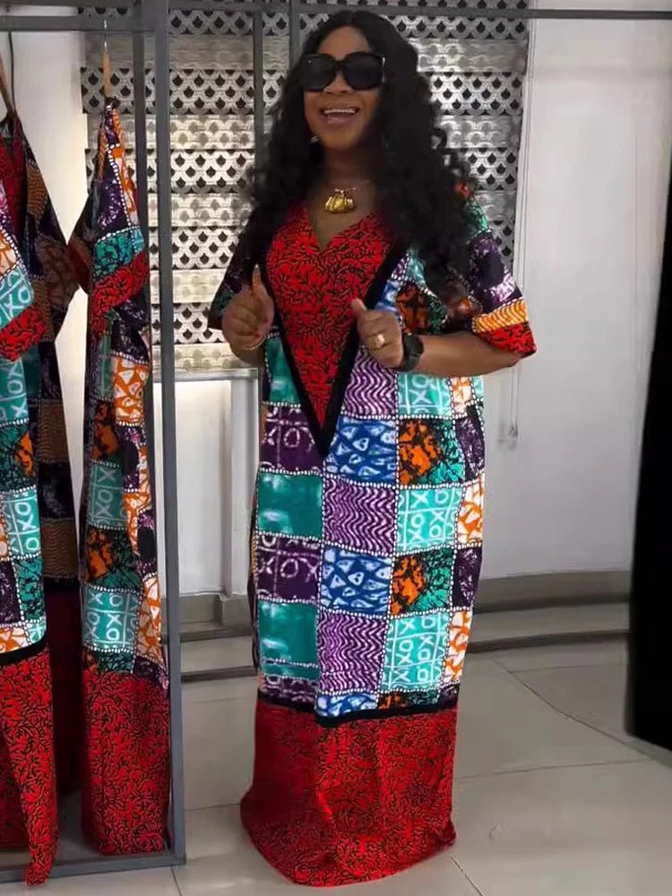 African Traditional Dresses for Women – Plus Size Boubou, Ankara Dashiki Prints