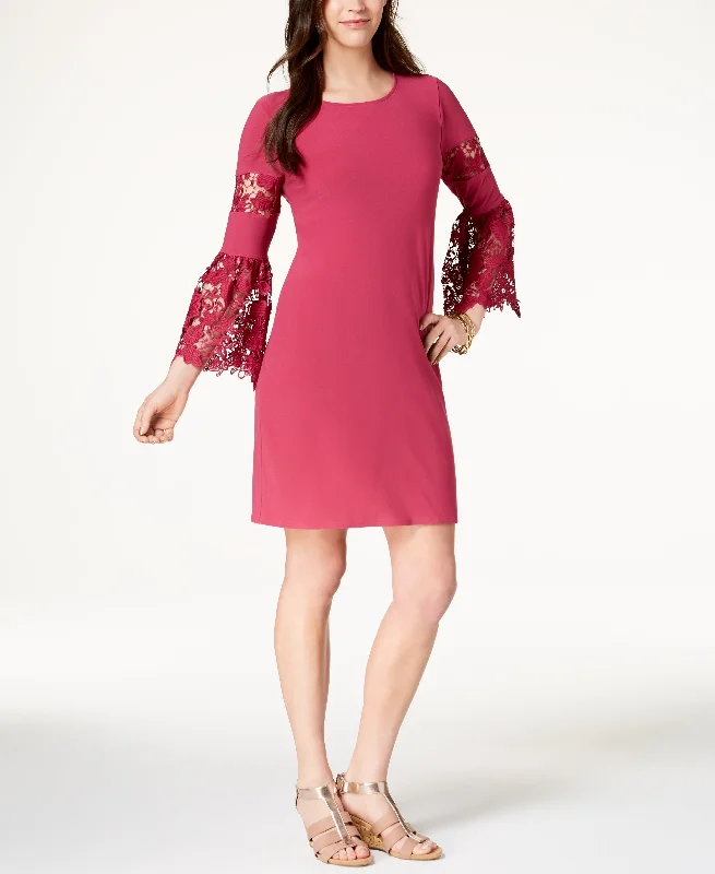 Alfani Petite Lace Sleeve Dress