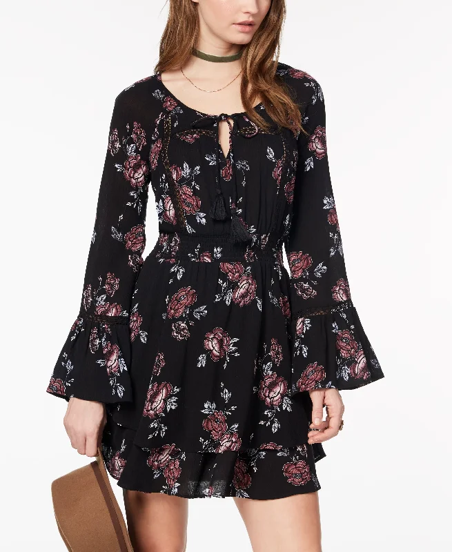 American Rag Juniors Printed Peasant Dress