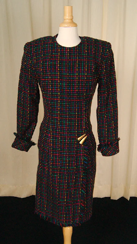 80s does 1960s Rainbow Dress