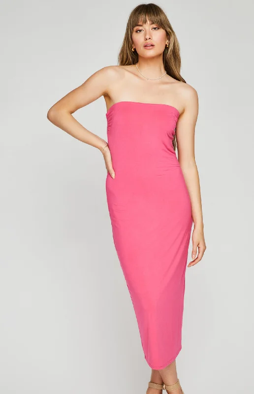 GENTLE FAWN AMINA DRESS - FUCHSIA