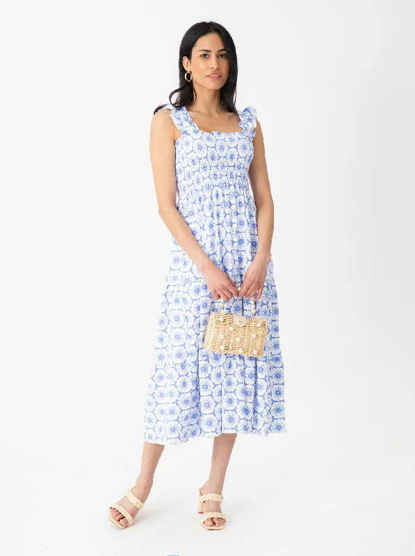 Fitz Dress - Chatham Lace in Regatta