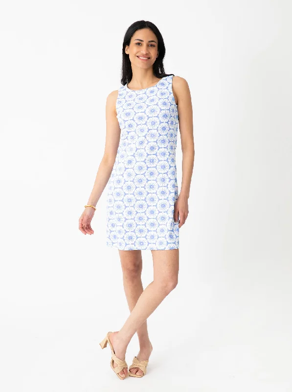 Ryder Dress - Chatham Lace in Regatta