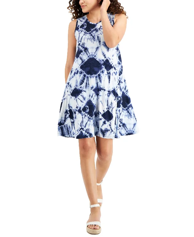 Style & Co Petite Printed Flip Flop Dress
