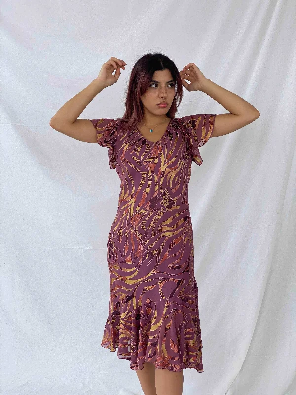 Vintage Eva Blue Dress