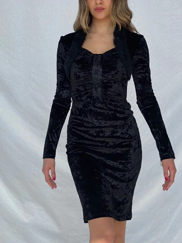 Vintage New Day Velvet Dress