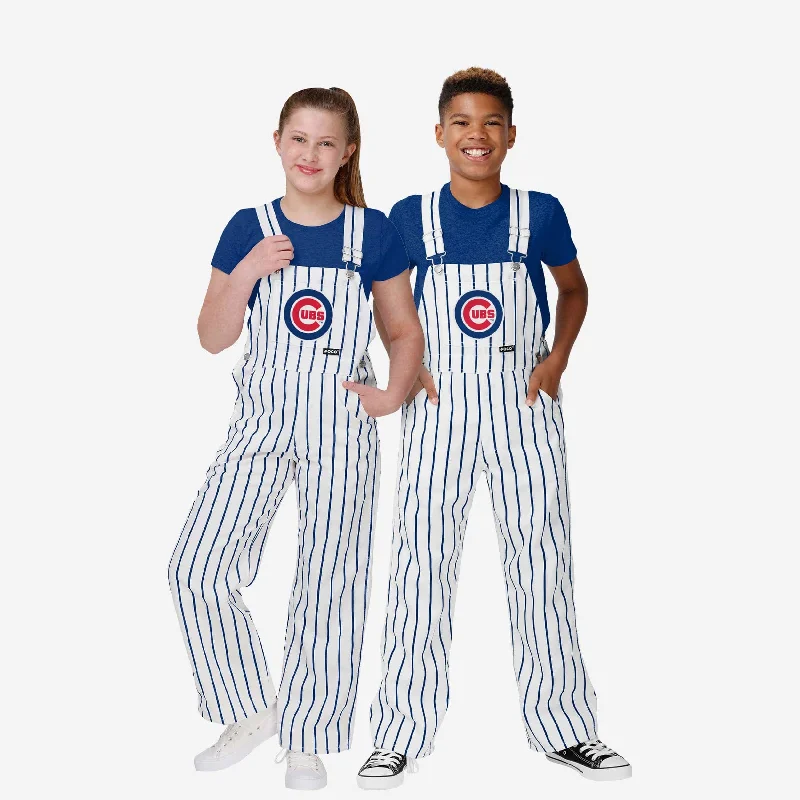 Chicago Cubs Youth Pinstripe Bib Overalls Classic Bib Overalls