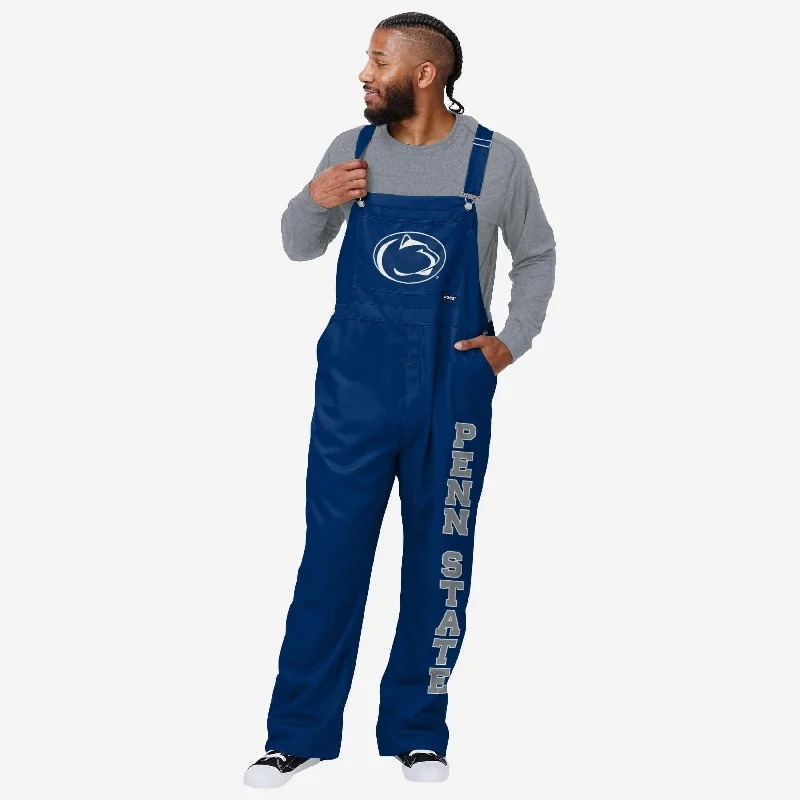 Penn State Nittany Lions Mens Big Logo Bib Overalls Chic Belted Romper