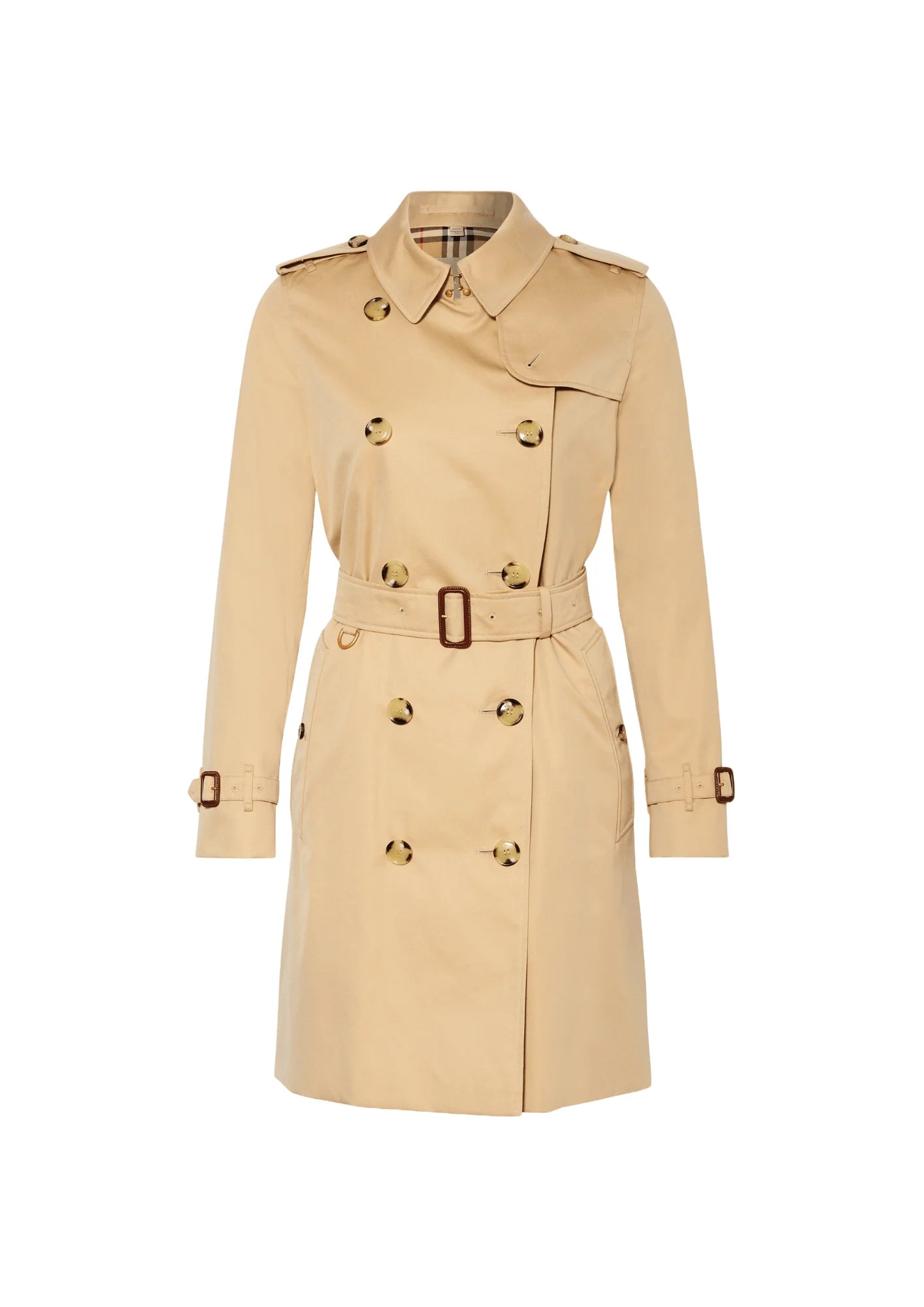 KENSINGTON HERITAGE TRENCH Comfortable Wool Trench Jacket