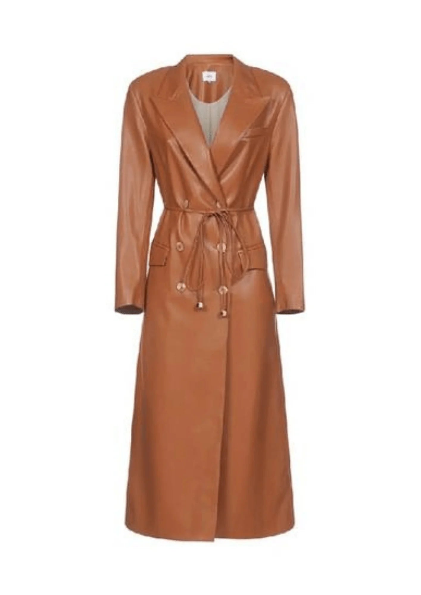 BROWN MANILA TRENCH-COAT Warm Waterproof Trench Coat