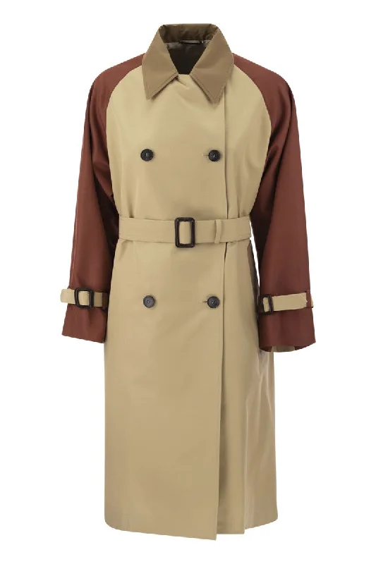 CANASTA - Reversible trench coat Trendy Double-Breasted Trench