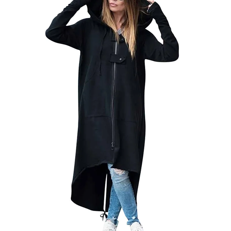 CLEARANCE of Alternative Fashion Long Sleeve Hooded Trench Coat - US Fashionable Padded Trench Coat CLEARANCE of Alternative Fashion Long Sleeve Hooded Trench Coat - US Fashionable Padded Trench Coat