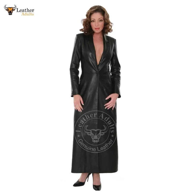 Womens Handmade Beautiful Real Lambskin Leather Steampunk Goth Trench Coat Comfortable Beige Trench Coat Womens Handmade Beautiful Real Lambskin Leather Steampunk Goth Trench Coat Comfortable Beige Trench Coat