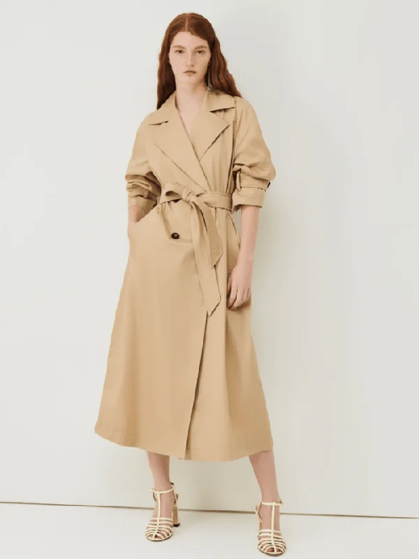 Marella INCHINO Camel Trenchcoat 2330210731 006 Trendy Black Trench Coat