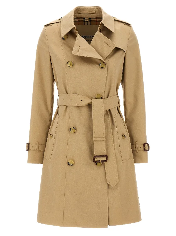 Medium Heritage Chelsea Trench Coat Soft Waterproof Trench Coat