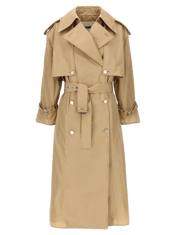 Oversize Double-breasted Trench Coat Stylish Single-Breasted Trench Coat