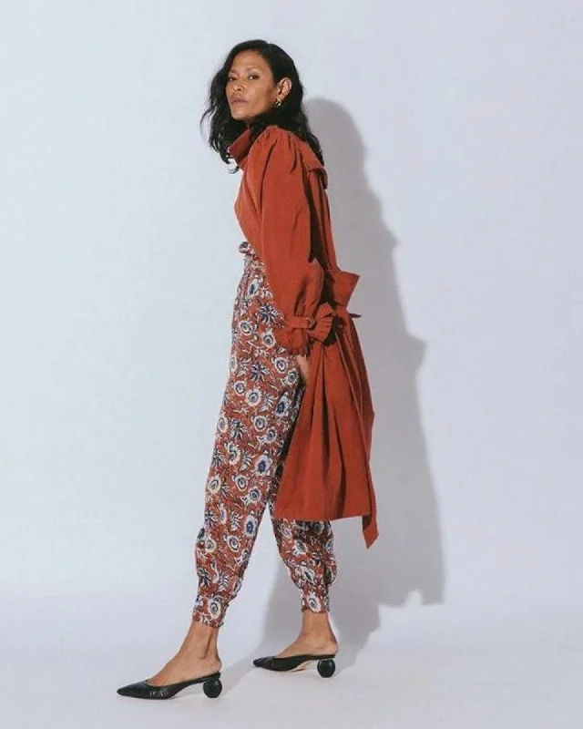 "Rally Sienna" Trench Coat Stylish Short Sleeve Trench