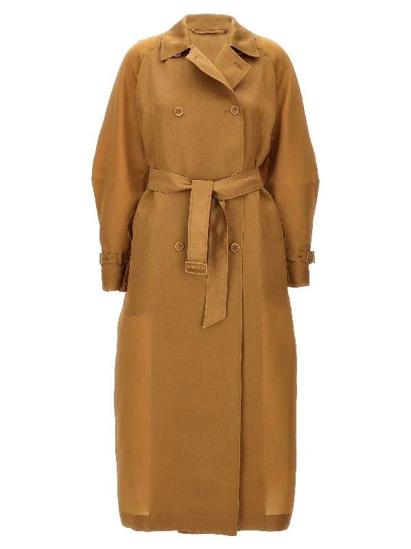 Sacco Trench Coat Fashionable Long Wool Trench