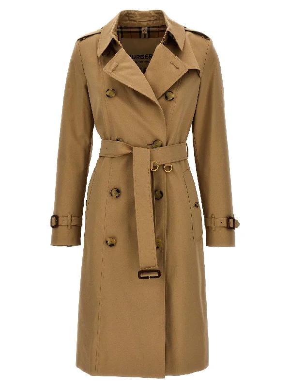 The Chelsea Trench Coat Trendy Hooded Belted Trench