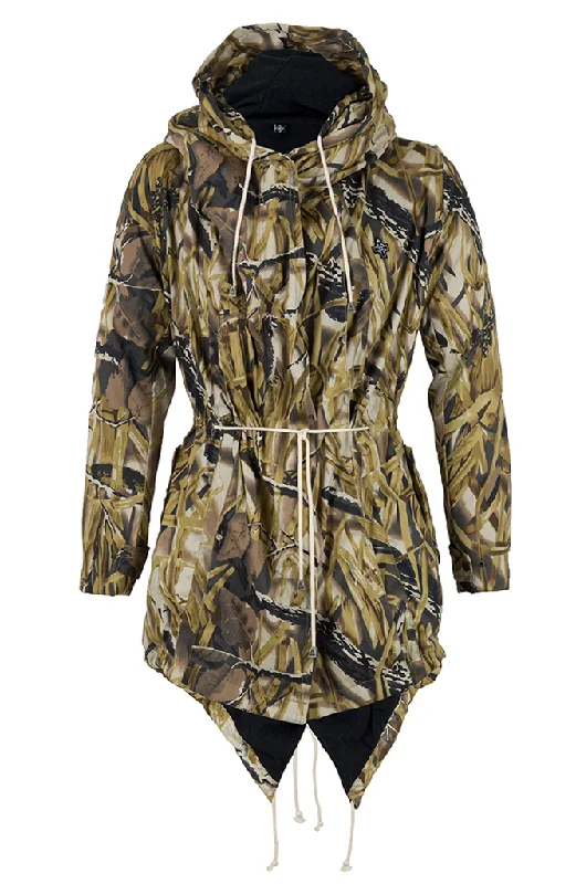 Trench Coat - Forest Warm Long Sleeve Trench