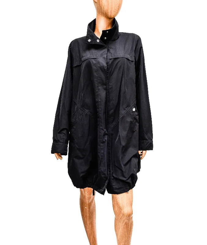 Water Resistant Trench Coat Fashionable Cropped Trench Coat