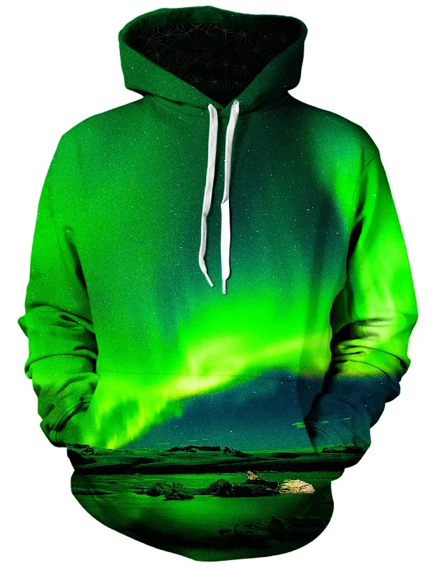 Borealis Unisex Hoodie Hoodie with Slit Hem Functional Movement