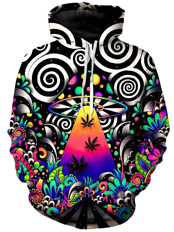 Brizland Unisex Hoodie Hoodie with Double Zipper Versatile Adjustable