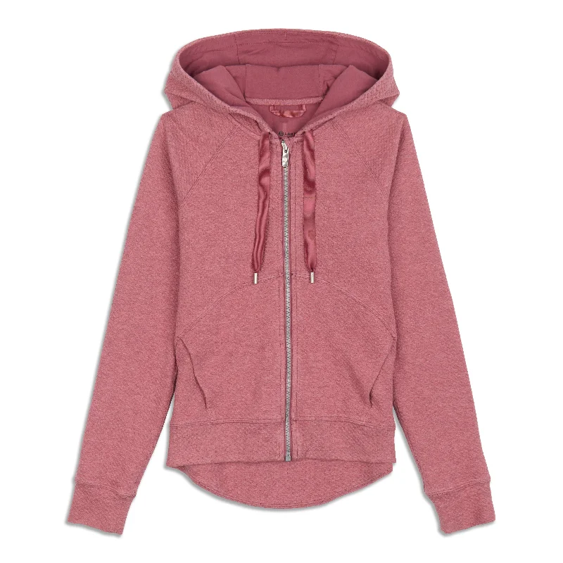 Catch A Moment Zip Hoodie - Resale Hoodie with Ribbed Hem Stretchable Secure