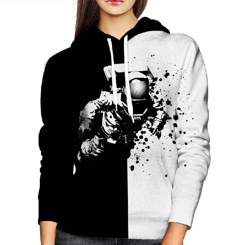 Cosmic Breakthrough Womens Hoodie Hoodie with Thumb Holes Functional Cozy