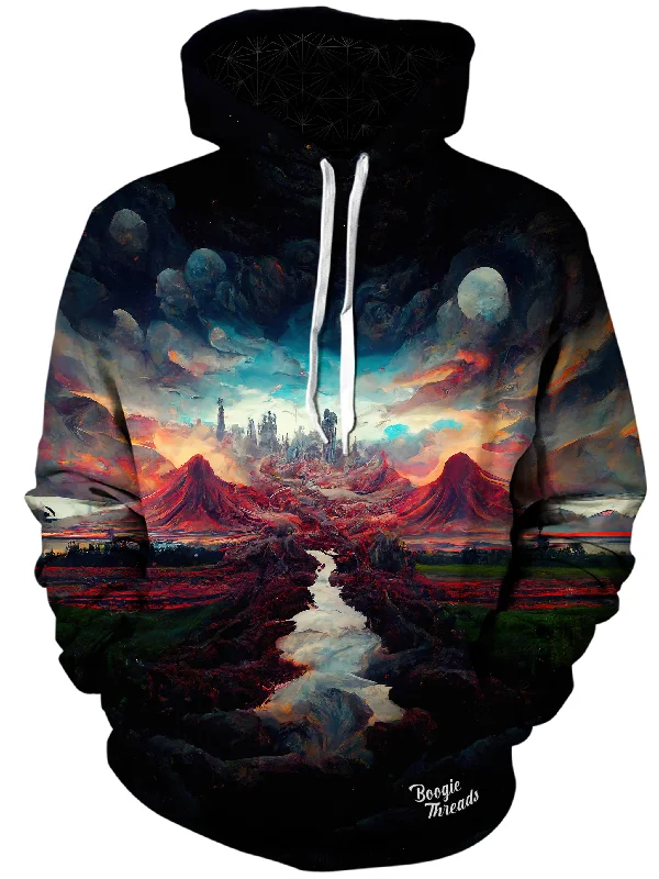 Flock Unisex Hoodie Hoodie with Typography Text Message