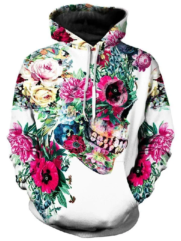 Floral Dorian Kids Unisex Hoodie Hoodie with Applique Textured Unique