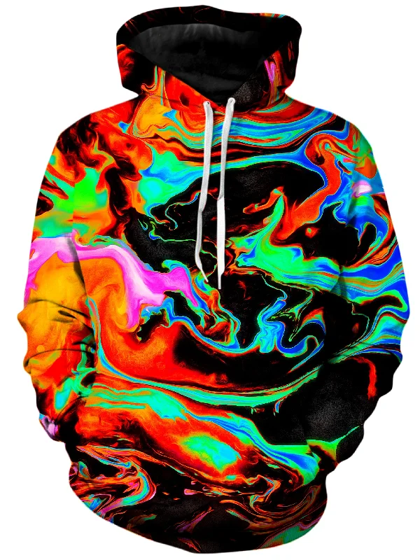 Fluidity Unisex Hoodie Hoodie with Camouflage Military Edgy