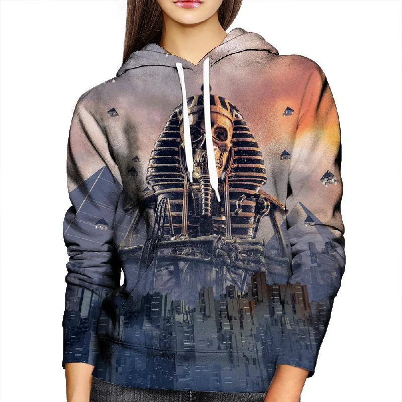 Gods Of New Egypt Womens Hoodie Hoodie with Earth Tones Natural Calm