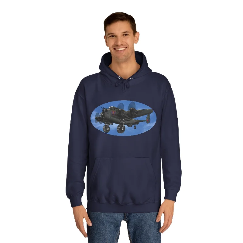Lancaster Bomber Unisex College Hoodie Hoodie with Camouflage Military Edgy