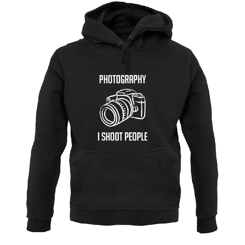 Photography I Shoot People Unisex Hoodie Hoodie with Elastic Cuffs Stretchable Comfortable Photography I Shoot People Unisex Hoodie Hoodie with Elastic Cuffs Stretchable Comfortable