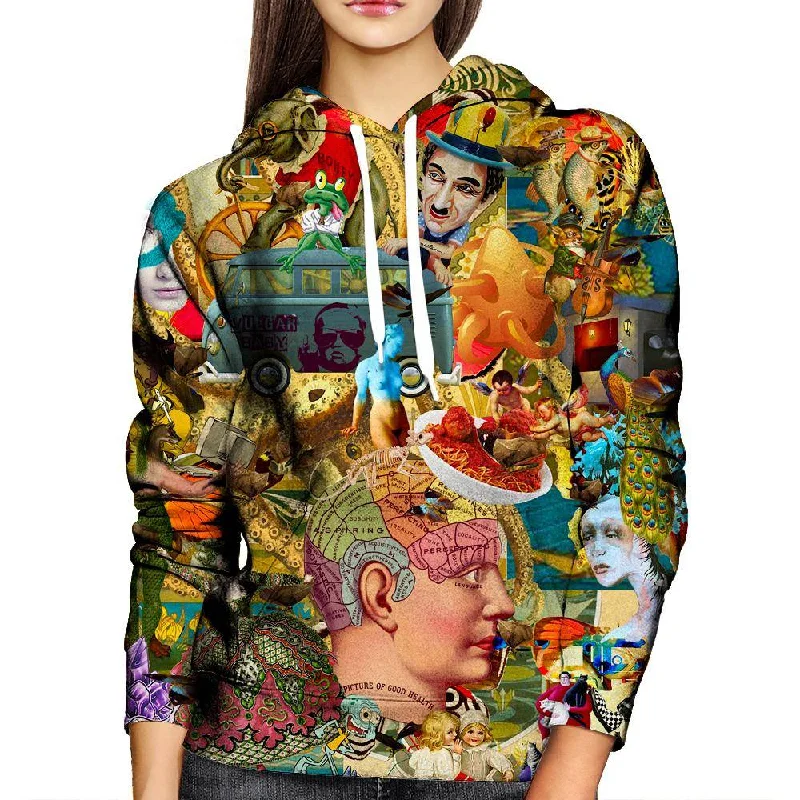 Picture Of Good Health Womens Hoodie Hoodie with Hem Contrast Bold Stylish