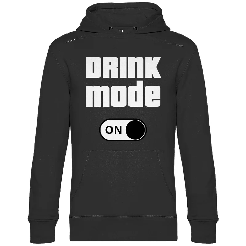Premium Hoodie "Drink Mode" Hoodie with Mesh Breathable Sporty