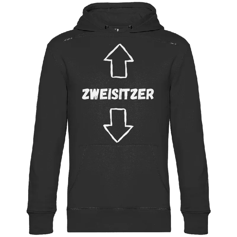 Premium Hoodie "Zweisitzer" Hoodie with Longline Fit Extended Stylish