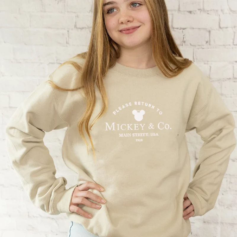 Return To USA Kids Sweatshirts Hoodie with Raglan Sleeves Sporty Comfortable