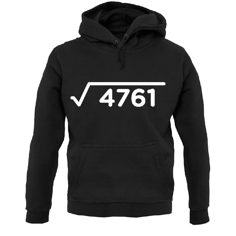 Square Root Birthday 69 Unisex Hoodie Hoodie with Logo Branding Identity