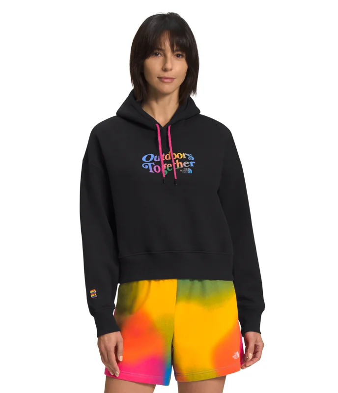 TNF-NF0A81UD W'S PRIDE HOODIE Hoodie with Drawcord Adjustable Secure
