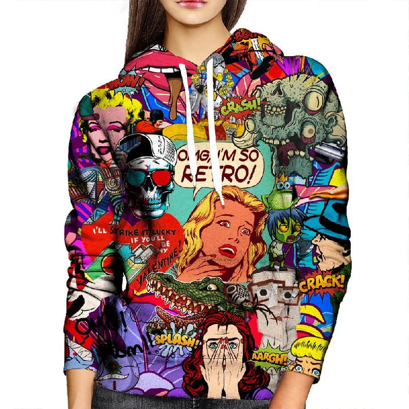 Who In The Hell Is Archie Womens Hoodie Hoodie with Earth Tones Natural Calm