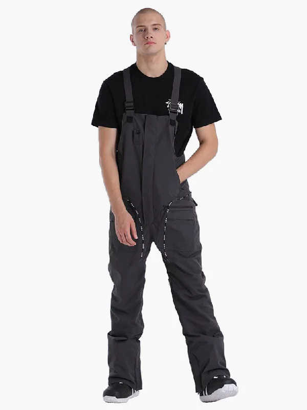 Gary Unisex Overalls Snowboard Ski Bibs Pants Long Sleeve Jumpsuit