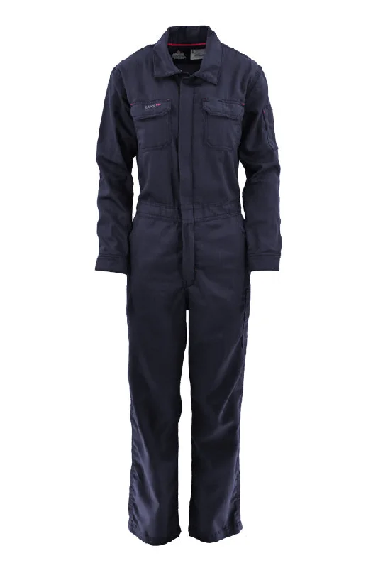 Ladies FR Modern Coveralls | 6oz. 88/12 Blend | Navy Casual Loose Jumpsuit