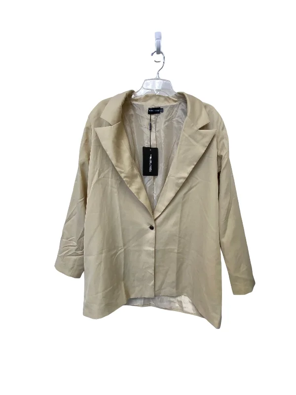 Beige Blazer Pretty Little Thing, Size 10 Summer Women's Jacket