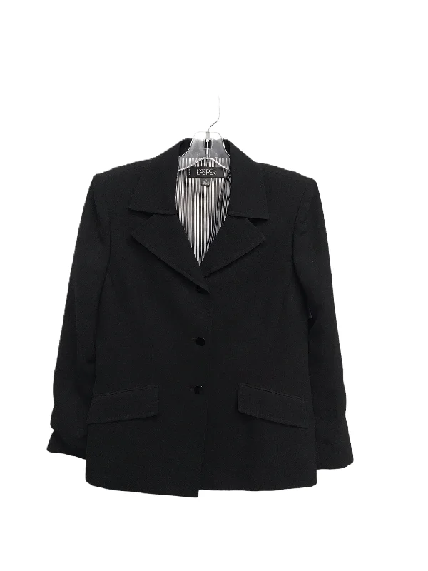 Black Blazer By Kasper, Size: M Winter Women's Blazer